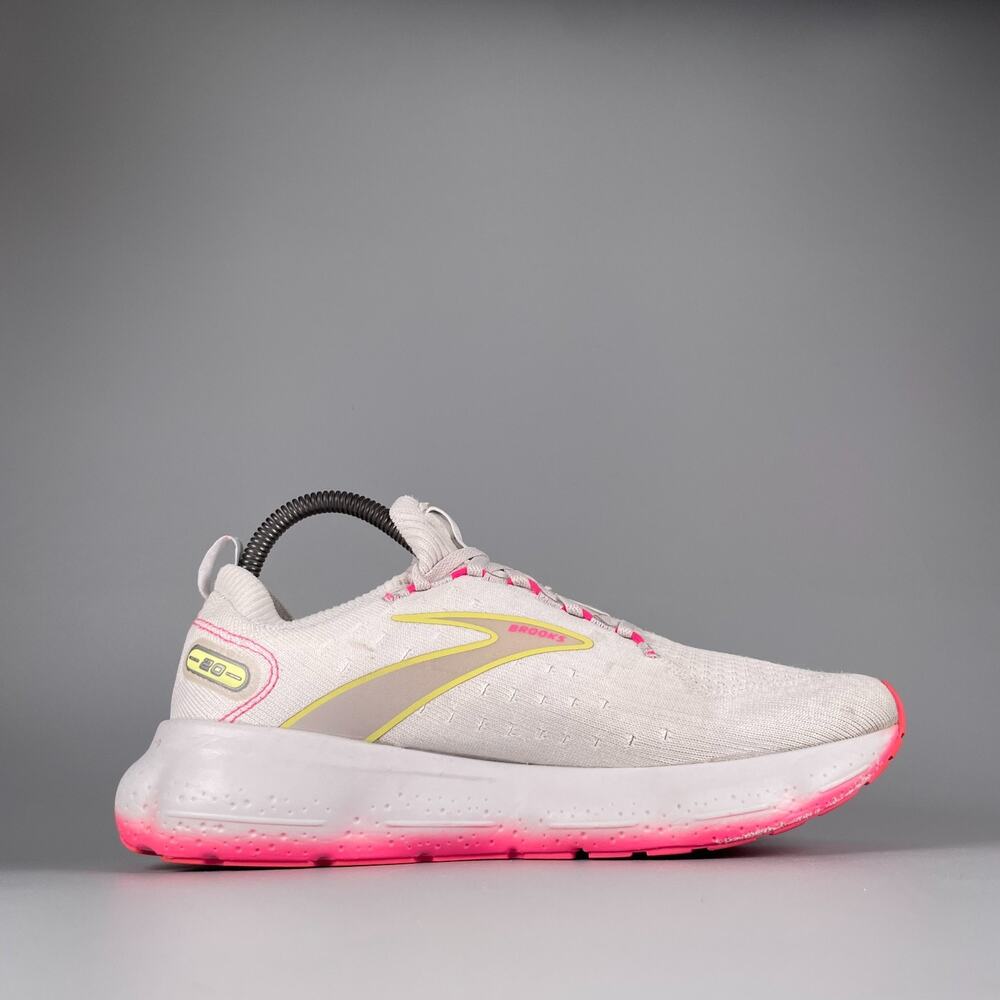 Brooks Glycerin Stealthfit 20 Women's 9 White Pink Running Athletic Sneakers GUC - Picture 5 of 9
